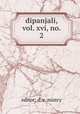 dipanjali, vol. xvi, no. 2, editor: d. e. mistry 