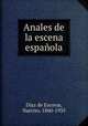 Anales de la escena espanola, Diaz de Escovar 