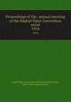 Proceedings of the . annual meeting of the Baptist State Convention serial. 1914, Baptist State Convention of North Carolina,Pasteur, John I,Open Content Alliance 