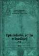 Epistolario, edito e inedito;. 01, Giusti, Giuseppe, 1809-1850,Martini, Ferdinando, 1841-1928 