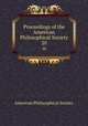 Proceedings of the American Philosophical Society. 20, American Philosophical Society 