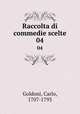 Raccolta di commedie scelte. 04, Goldoni, Carlo, 1707-1793 