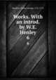 Works. With an introd. by W.E. Henley. 6, Smollett, Tobias George, 1721-1771 