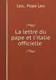 La lettre du pape et l
