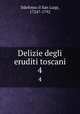 Delizie degli eruditi toscani. 4, Ildefonso il San Luigi, 1724?-1792 