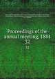 Proceedings of the annual meeting, 1884. 32, American Pharmaceutical Association,National Pharmaceutical Convention, Philadelphia, 1852,Convention of Pharmaceutists and Druggists, New York, 1851. Minutes 