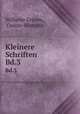 Kleinere Schriften. Bd.3, Wilhelm Grimm, Gustav Hinrichs 