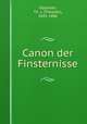 Canon der Finsternisse, Oppolzer, Th. v. (Theodor), 1841-1886 