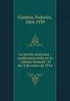 La novela mexicana : conferencia leida en la "Liberia General", el dia 3 de enero de 1914, Gamboa, Federico, 1864-1939 