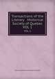 Transactions of the Literary & Historical Society of Quebec. VOL 1, Literary and Historical Society of Quebec 