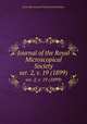 Journal of the Royal Microscopical Society. ser. 2, v. 19 (1899), Royal Microscopical Society (Great Britain) 