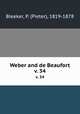 Weber and de Beaufort. v. 34, Bleeker, P. (Pieter), 1819-1878 