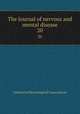 The Journal of nervous and mental disease. 20, American Neurological Association 