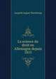 La science du droit en Allemagne depuis 1815, Leopold August Warnkonig 