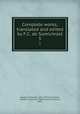 Complete works; translated and edited by F.C. de Sumichrast. 5, Theophile Gautier 