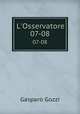L`Osservatore. 07-08, Gozzi Gasparo 