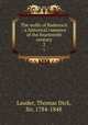 The wolfe of Badenoch : a historical romance of the fourteenth century. 2, Lauder, Thomas Dick, Sir, 1784-1848 