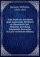 Acta Fratrum Arvalium quae supersunt. Restituit et illustravit Guil. Henzen; accedung fragmenta fastorum in Luco Arvalium effossa, Henzen, Wilhelm, 1850-1910 