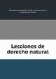 Lecciones de derecho natural, Gonza?lez de Castejo?n y Eli?o 