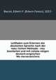 Leitfaden zum Erlernen der deutschen Sprache nach der natu?rlichen Methode : neu bearbeitet und mit vollsta?ndigen deutsch-englischen Wo?rterverzeichnis, Bacon, Edwin F. (Edwin Faxon), 1832- 