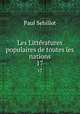 Les Littratures populaires de toutes les nations. 17, Paul Sebillot 