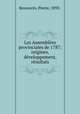 Les Assembles provinciales de 1787. origines, dveloppement, rsultats, Renouvin, Pierre, 1893- 
