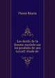 Les droits de la femme marieee sur les produits de son travail: etude de ., Pierre Morin 