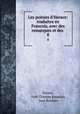 Les posies d`Horace: traduites en Francois, avec des remarques et des .. 8, Noel Etienne Sanadon Horace 