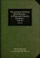 The sermons of Henry Ward Beecher : in Plymouth Church, Brooklyn :. 2nd ser, Beecher, Henry Ward, 1813-1887,Ellinwood, T. J. (Truman Jeremiah), 1830-1921 