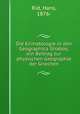 Die Klimatologie in den Geographica Strabos; ein Beitrag zur physischen Geographie der Griechen, Rid, Hans, 1876- 