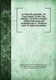 Le chien du capitaine / by Louis Enault. La fee (The comedy) / by Octave Feuillet ; edited with notes and vocabulary by E.J. McIntyre and F. H. Sykes microform, Louis Enault 