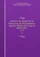 Lettres de Madame la Marquise de Pompadour: depuis MDCCLIII jusqu` MDCCLXII .. 1-2, Francois Barbe Marbois 
