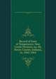 Record of Sons of Temperance, New Castle Division, no. 80, Henry County, Indiana, ca. 1842-1864, Sons of Temperance of the State of Indiana. New Castle Division, no. 80 