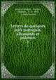 Lettres de quelques juifs portugais, allemands et polonais. 1, Antoine Guenee 