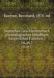 Deutsches Geschlechterbuch (Genealogisches Handbuch brgerlicher Familien.). 34, pt.1, Koerner, Bernhard, 1875- ed 