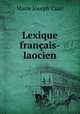 Lexique francais-laocien, Marie Joseph Cuaz 