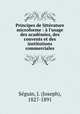 Principes de litterature microforme : a l