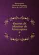 Oeuvres de Monsieur de Montesquieu.. 6, Montesquieu, Charles de Secondat, baron de, 1689-1755 