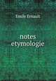 notes etymologie, Emile Ernault 