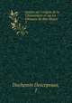 Lettres sur l`origine de la Chouannerie et sur les Chouans du Bas-Maine. 2, J. Duchemin Descepeaux 