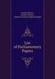 List of Parliamentary Papers, London Library , London Library , Charles Theodore Hagberg Wright 