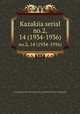 Kazakiia serial. no.2, 14 (1934-1936), 