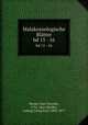 Malakozoologische Bltter. bd 15 - 16, Menke, Karl Theodor, 1791-1861,Pfeiffer, Ludwig Georg Karl, 1805-1877 