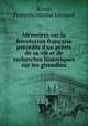 Memoires sur la Revolution francaise precedes d