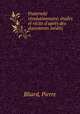 Fraternite revolutionnaire; etudes et recits d