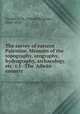 The survey of eastern Palestine. Memoirs of the topography, orography, hydrography, archaeology, etc. v.1--The `Adwn country, Conder, C. R. (Claude Reignier), 1848-1910 