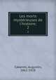 Les morts mystrieuses de l`histoire;. 2, Augustin Cabanes 
