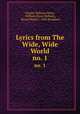 Lyrics from The Wide, Wide World. no. 1, Charles William Glover, William Henry Bellamy, Susan Warner , John Brandard 