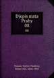Djepis msta Prahy. 08, V.V. Tomek 