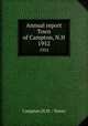 Annual report Town of Campton, N.H.. 1952, Campton (N.H. : Town) 